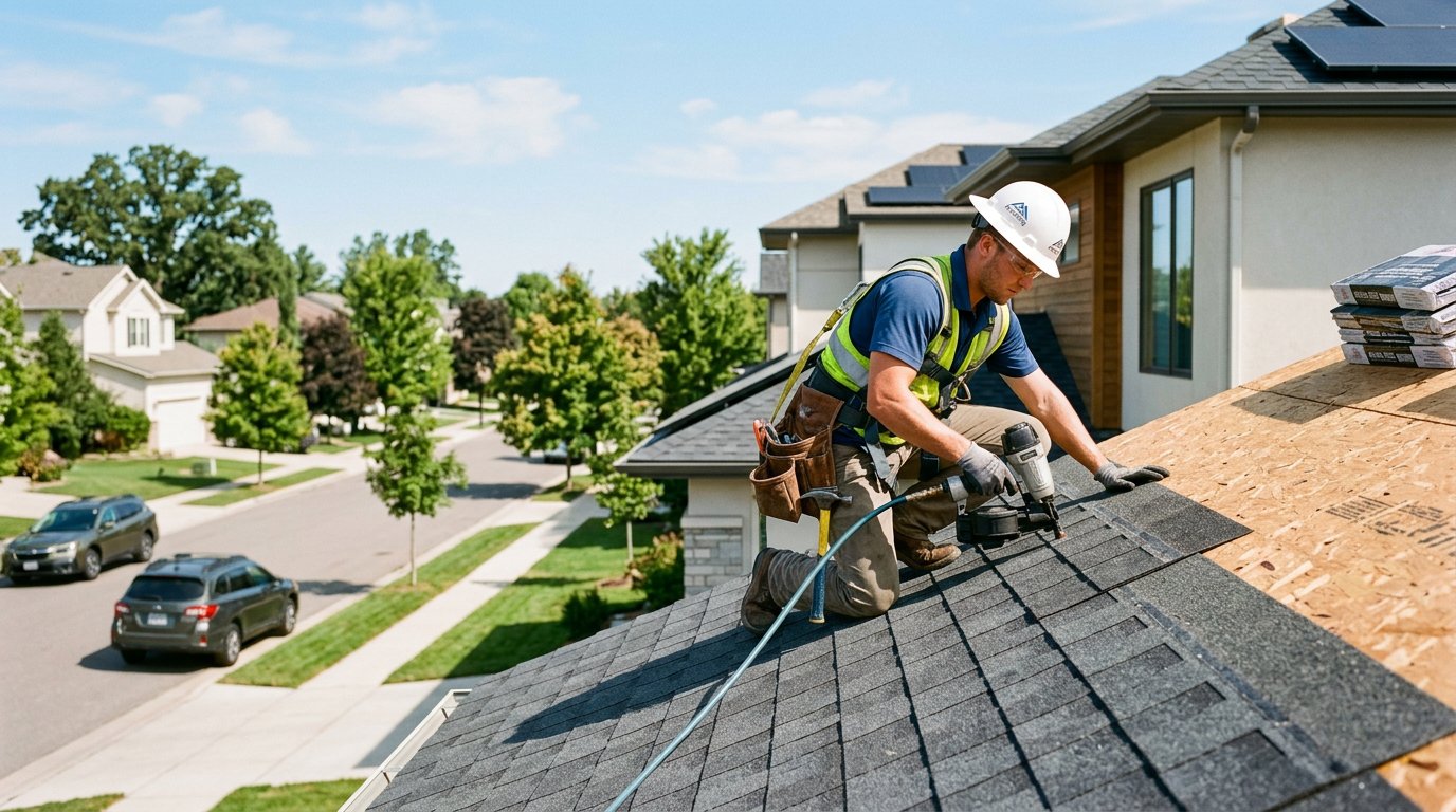 A local contractor at work